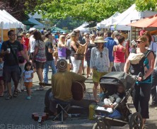 What's available at the Salt Spring Island Saturday Market?